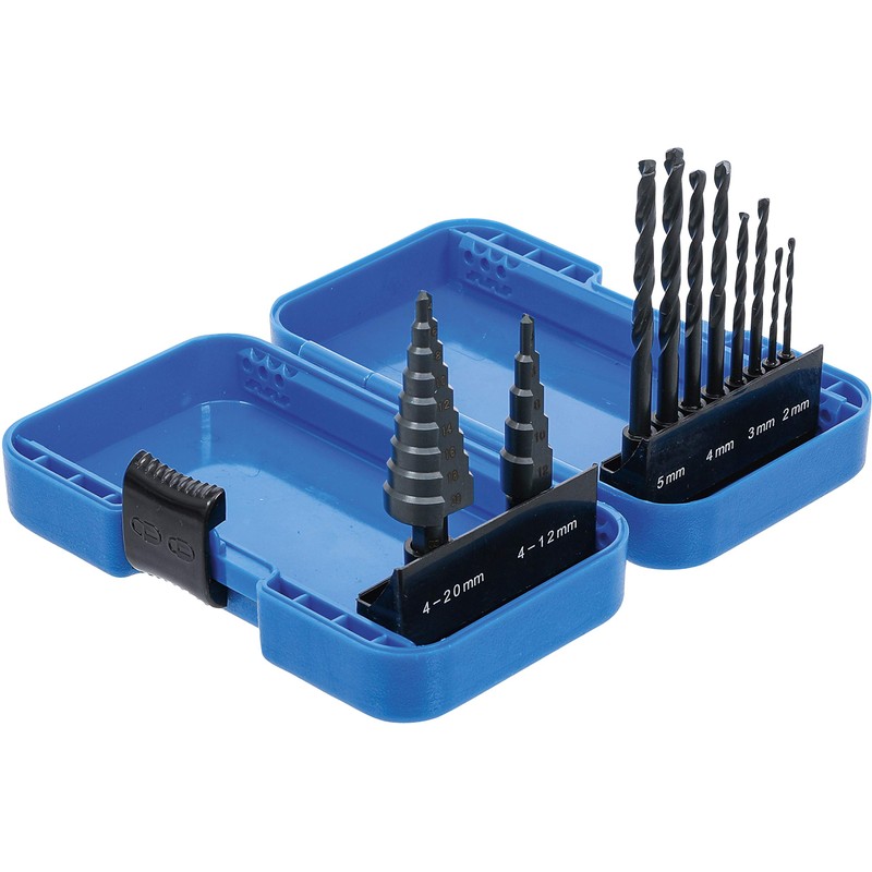BGS 1686 | Step Drill and Twist Drill Set |