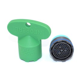 Neoperl Aerator Aerator Aerator M18.5 x 1 Flow Class A: 13.5-15 l/min, Plastic, 10993998