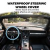 Steering Wheel Cover Waterproof and sweatproof (Blue)