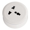 13A Power Track Socket Multifunctional White Round Surface Mounted Movable