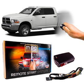 MPC Factory Remote Activated Remote Start Compatible with 2011-2012 RAM 3500 - Gas/Diesel - Plug & Play