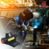Welding Helmet Light, Hood Attachment Headlight with Mount Holder Rechargeable