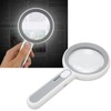Magnifying Glass 5X 12X Handheld Magnifier with 18pcs LED for