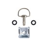 Oldbones Motorcycle Quick Release D-Ring Race Fasteners 19 mm Sliver