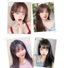 Bangs Wig, 100% Human Hair, Hand Planted, Extensions, One Touch,