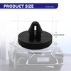 NTNEV 4 PCS Brake Switch Stopper, Clutch Pedal Stopper, Car
