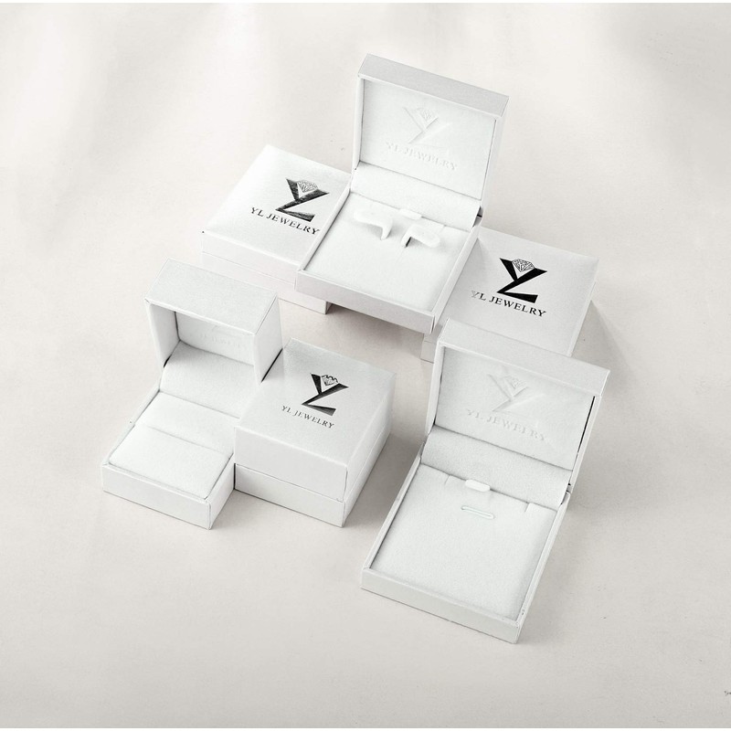 YL Engagement Ring Wedding Ring 925 Sterling Silver cut May