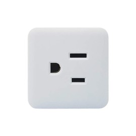 Uninex PS36 3-Outlet Grounded Plug Cube Taps, Extra-Wide Adapter Spaced, Easy Access, Compact, ETL Listed, 2-Pack