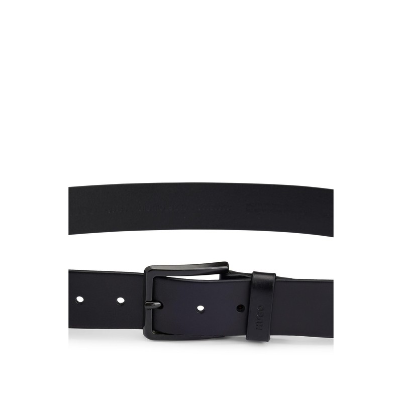 HUGO Gionio Men's Belt Size 40 (Gionio_sz40) - Black (Black