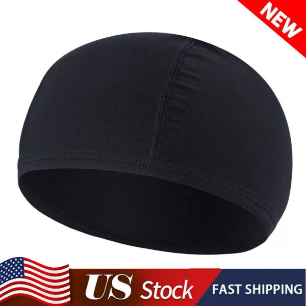 Unbranded Dome Durag Men's Skull Cap Helmet Liner FootBall Biker