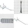 G.CORE Peg Board Organizer 21 Pack, Pegboard Accessories with Baskets