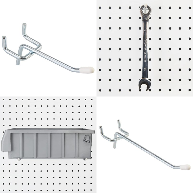 G.CORE Peg Board Organizer 21 Pack, Pegboard Accessories with Baskets