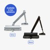 FORTSTRONG Door Closer (Black) - Automatic Door Closer Residential -