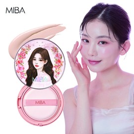 Miba Wang Cushion Season 3 Main Character 25g x 1 + Refill 25g x 1 / 미바 왕쿠션 시즌3 본품 캐릭터 25g1개+리필 25g1개