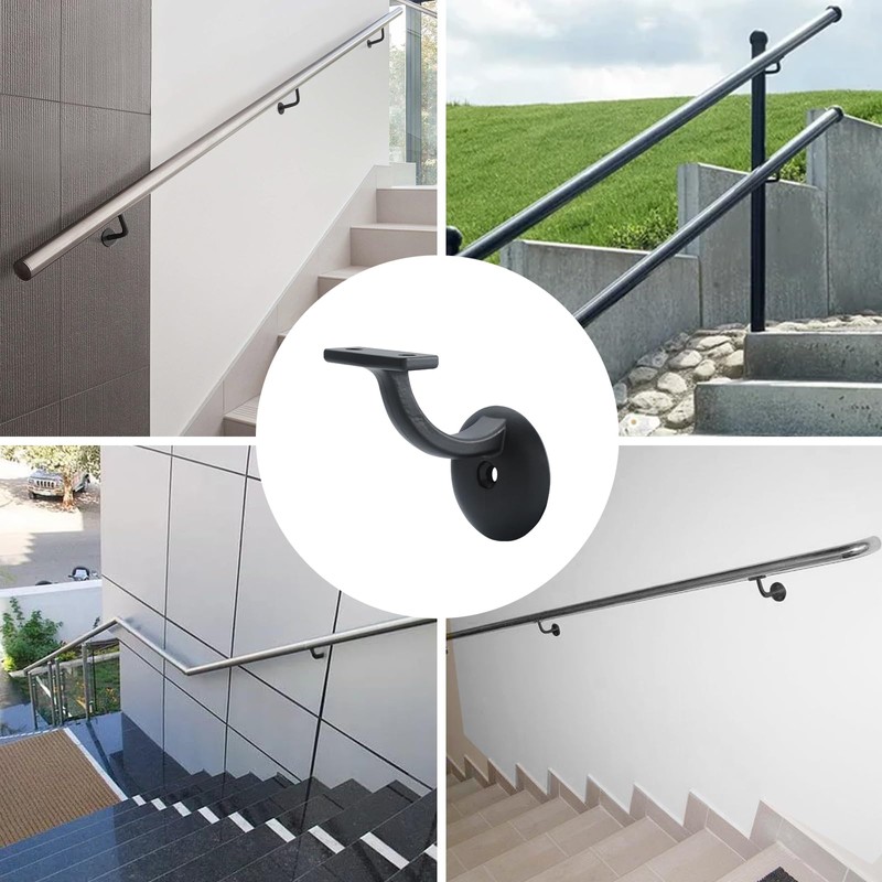 HOME MASTER HARDWARE Hand Rail Bracket, Heavy Duty Stair Support