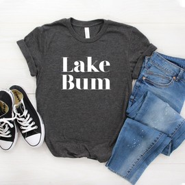 Lake Life Shirt - Lake Bum Shirts - Lake Shirt - Summer Shirt - Lake Hair Don't Care - Lake Tee - Life Is Better Lake - Softstyle Unisex Tee