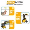 PERCH 9 Pack Tool Holder Wall Mount for DeWalt 20v/60v