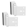 2pcs Home Door Security Lock Aluminium Alloy Door Reinforcement Lock