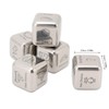 Exciting Food Decision Dice - 5pcs Metal Dice with 30