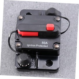 Mikinona Marine Breaker Manual Reset Circuit Breaker Audio 50a 50A Circuit Breaker Protector Fuse Manual Breaker car High Amp Circuit Breaker Power Supply Circuit Breaker