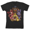 Bioworld Five Nights at Freddy's Character Plushies Boy's T-Shirt -