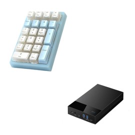 LINKEET Tri-Mode Mechanical Numpad & External Hard Drive Enclosure