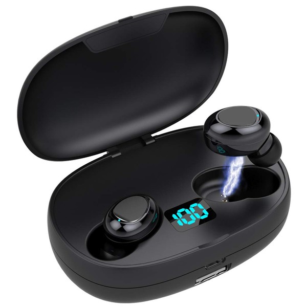 Bluetooth 5.0 Headphones UP to 50 Hrs Playtime, Deep Bass