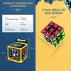 Gear Cube 3x3 with Three-Dimensional Gear Structure, Embedded Tile Design