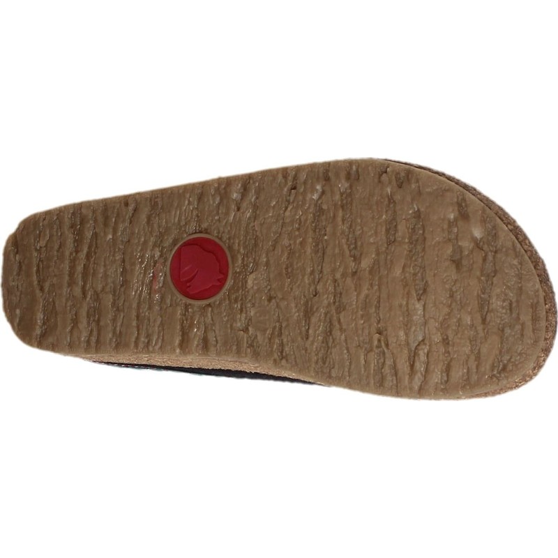 Haflinger Unisex, Grizzly Classic Wool Clog Black 43 M