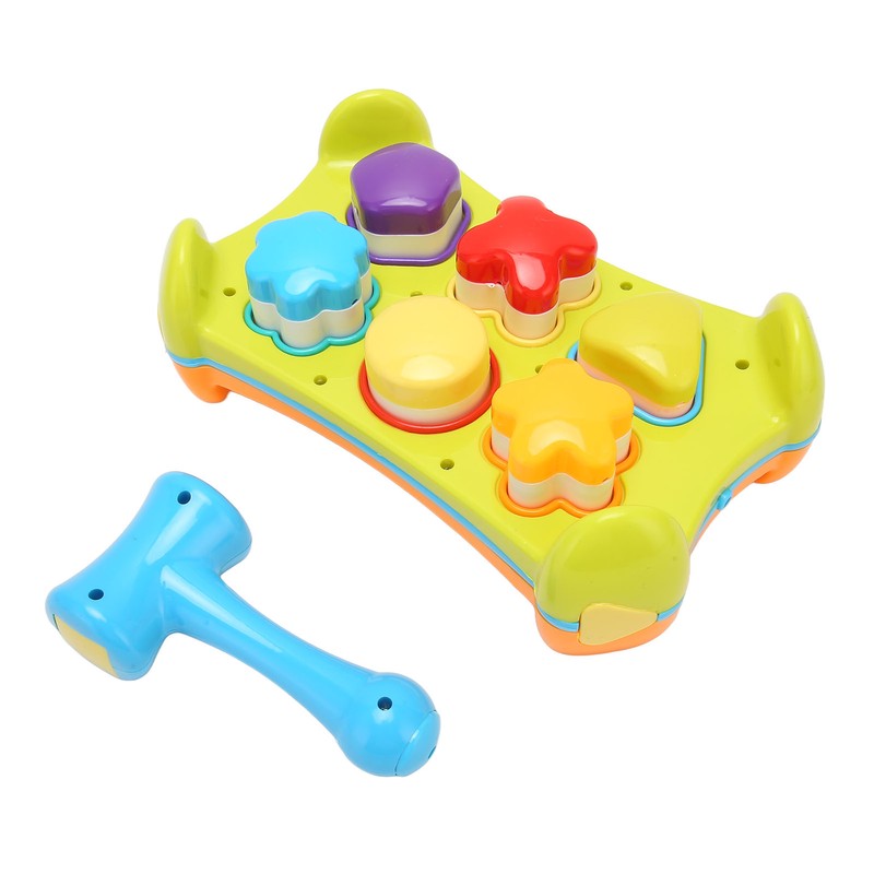 Interactive Pounding Toy Early Educational Pattern Cognition Interactive Hammering Toy