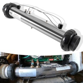 Bonbo 58083 Heater Assembly Replacement for Balboa 25-175-1010 M7 VS 5.5KW, 220V Spa Heater Assembly Hot Tub Heater Element with Dual Sensors Alternative to # 26-58083-7S-KS, 26-0807-7S-KS etc