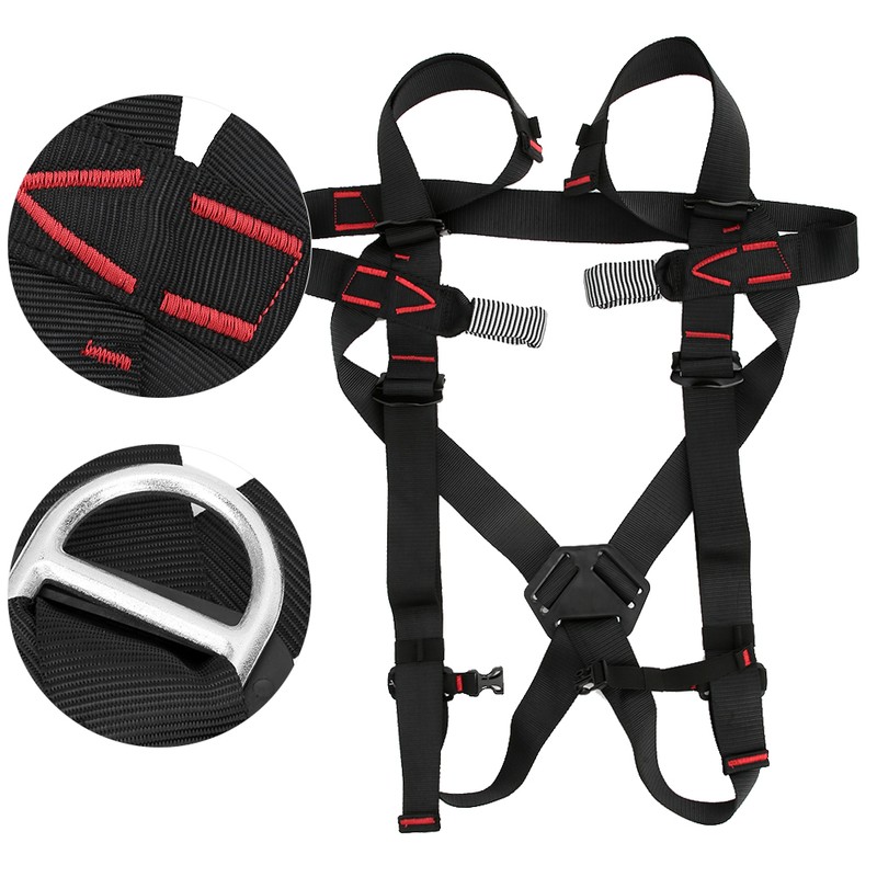 Climbing Harness Safety Belt Anti Fall Full Protection for Outdoor