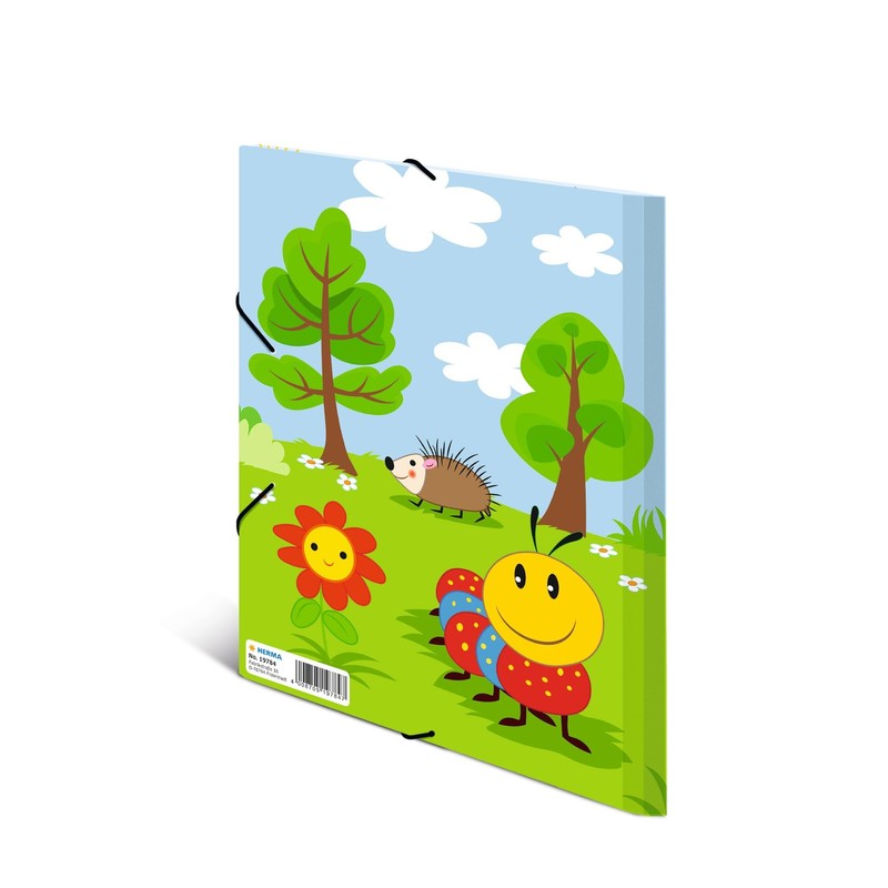 HERMA 19784 DIN A4 kindergarten collection folder, Frieda & Friends,