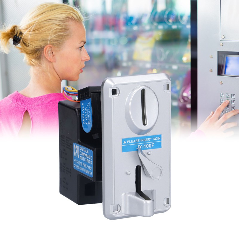 Coin Acceptor Supports 6 Different Currencies Multi Signal Output Coin