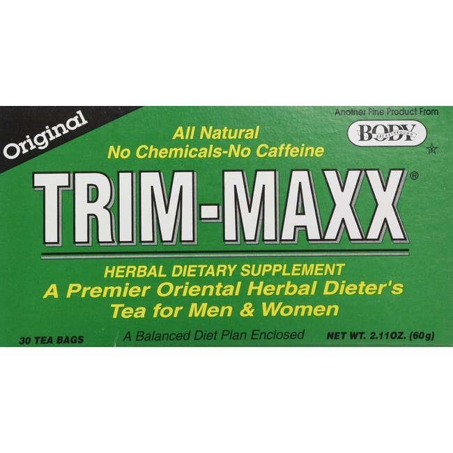 Body Breakthrough Trim Maxx Tea, Original, 30 Count