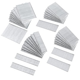 SHALL 18 Gauge Brad Nails, 2”, 1-1/4”, 1”, 5/8 Inch, 4000-Count Galvanized Brad Nails Assorted, 18GA Nail Gun Nails and Small Finishing Nails Assortment for Pneumatic, Electric Brad Nailer Gun