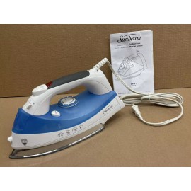 Sunbeam NEW Sunbeam Simple Press Iron ~ Model GCSBBV-212 Anti-Drip, 3 way motion smart