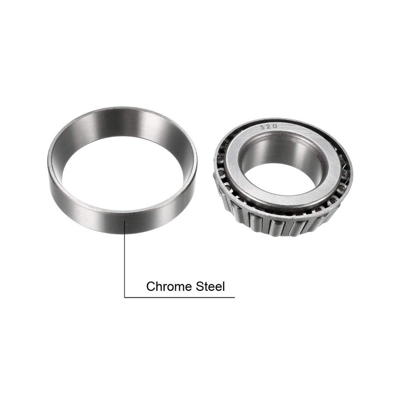 sourcing map 320/28X Tapered Roller Bearing Cone and Cap Set