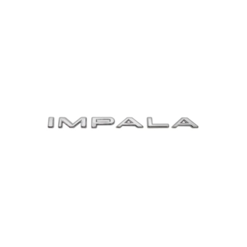 Letter Set Script Emblem with 12 Clips, Compatible with Chevy