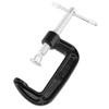MUKCHAP 15PCS 2 Inch G Clamp, Black Metal C Clamps,