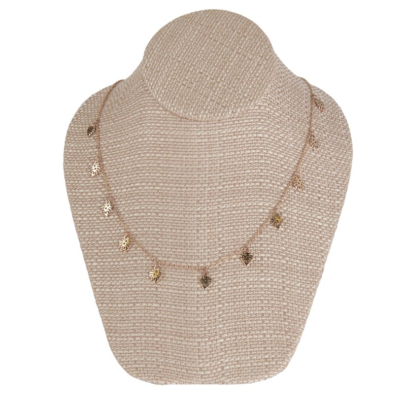 SSWBasics Linen Necklace Bust