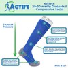 Actifi Athletic Compression Socks 20-30 mmHg Training, Running, Endurance, Recovery