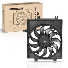 A-Premium Right A/C Condenser Fan Assembly Compatible with Select Subaru Models - Forester 2019 2020 2021 - Replace# 73310SJ000