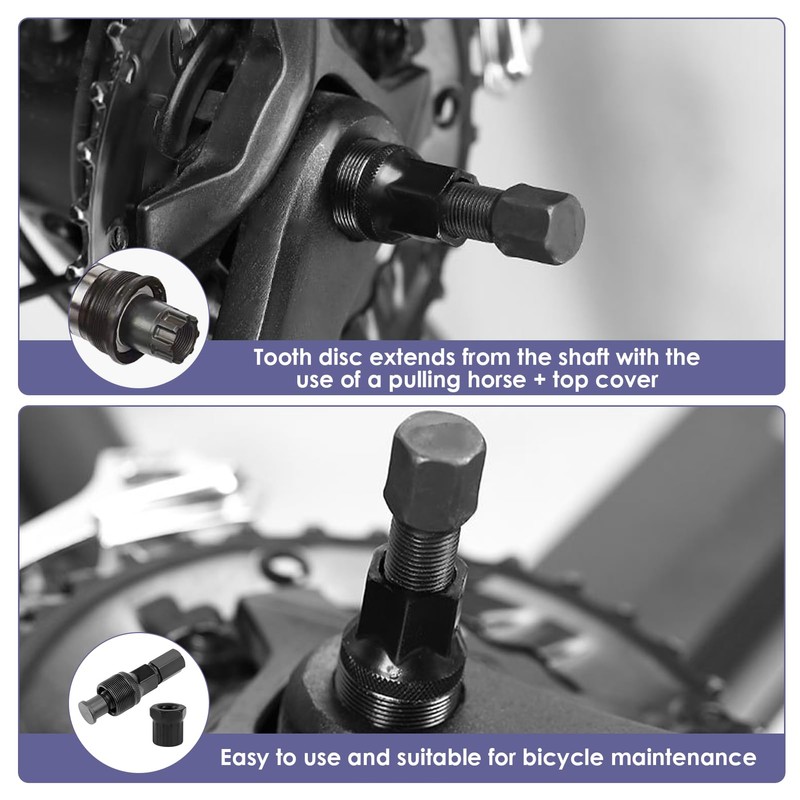 kiki fancy Bicycle Crank Remover Tools, Bicycle Crank Extractor Puller