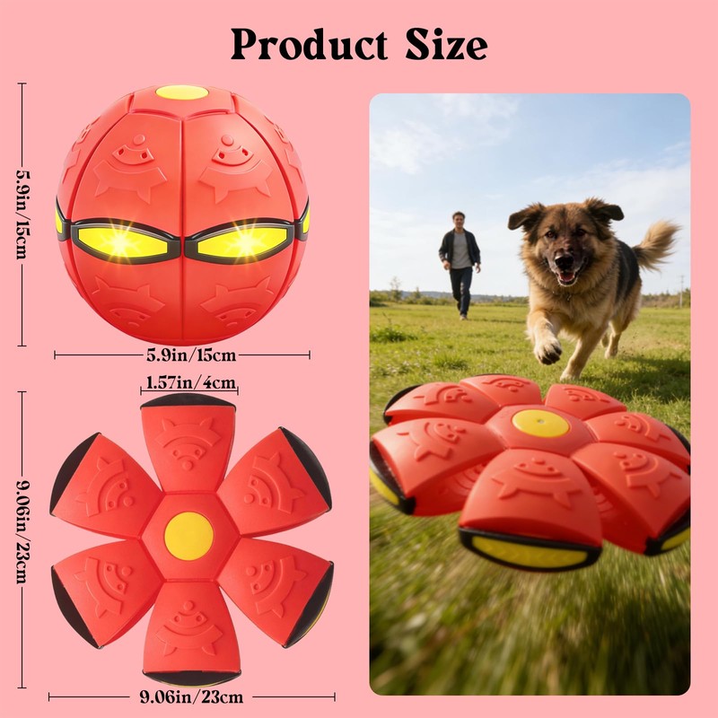 FZHZVVZPY Magic Bouncing Pop Up Balls 3 Pack with 6