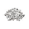MECCANIXITY Ball Chain Connector Clasps, Stainless Steel Replacement Cord Connector
