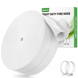 AGHITG Fire Hose, 2 Inch Backwash Hose 100ft, Heavy Duty Discharge Hose for Swimming Pool With Clamp for Outdoor Lawn, Garden Irrigation, Sump Pool Discharge Hose.