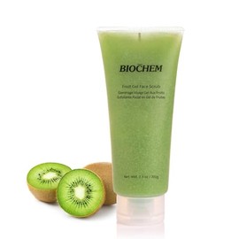 BIOCHEM Exfoliante Facial En Gel De Frutas, Suave, De Limpieza Profunda, Elimina Puntos Negros, Suaviza E Hidrata La Piel. Ideal Para Todo Tipo De Pie