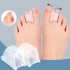 10 Pcs Hammer Toes Corrector Toe Splints, Gel Toe Straighteners