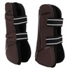 Horse Leg Guard PU Shell Elastic Breathable Protective Horse Boots